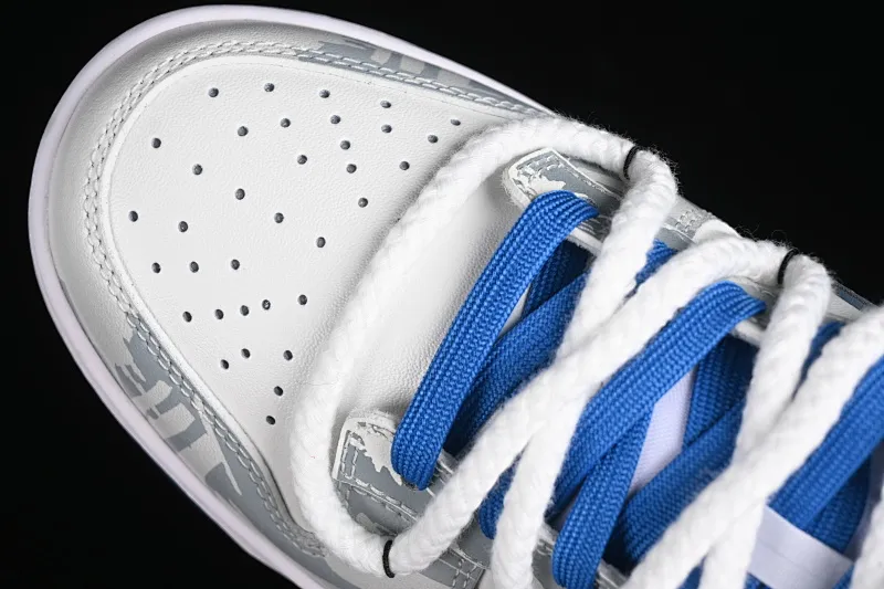 All Categories Nk SB Dunk Series Nk SB Dunk Low Low-top casual sneakers Nk Dunk Low Panda Prank Wave Fisherman-Silver Sea Blue Shark Low-top casual sneakers DD1391-400